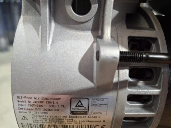 Devilbiss compressor KS1025 ZW600F-130/1.4 - Afbeelding 2