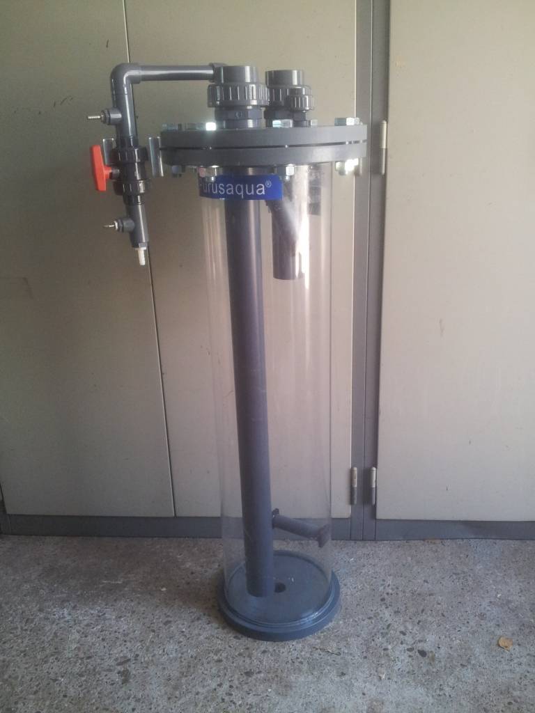 Ozonreactor laag model