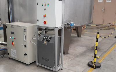 Ozone system for a bottling facility
